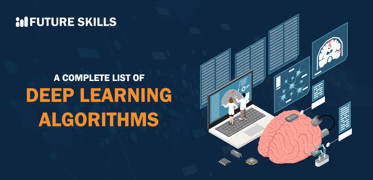 deep learning algorithms list