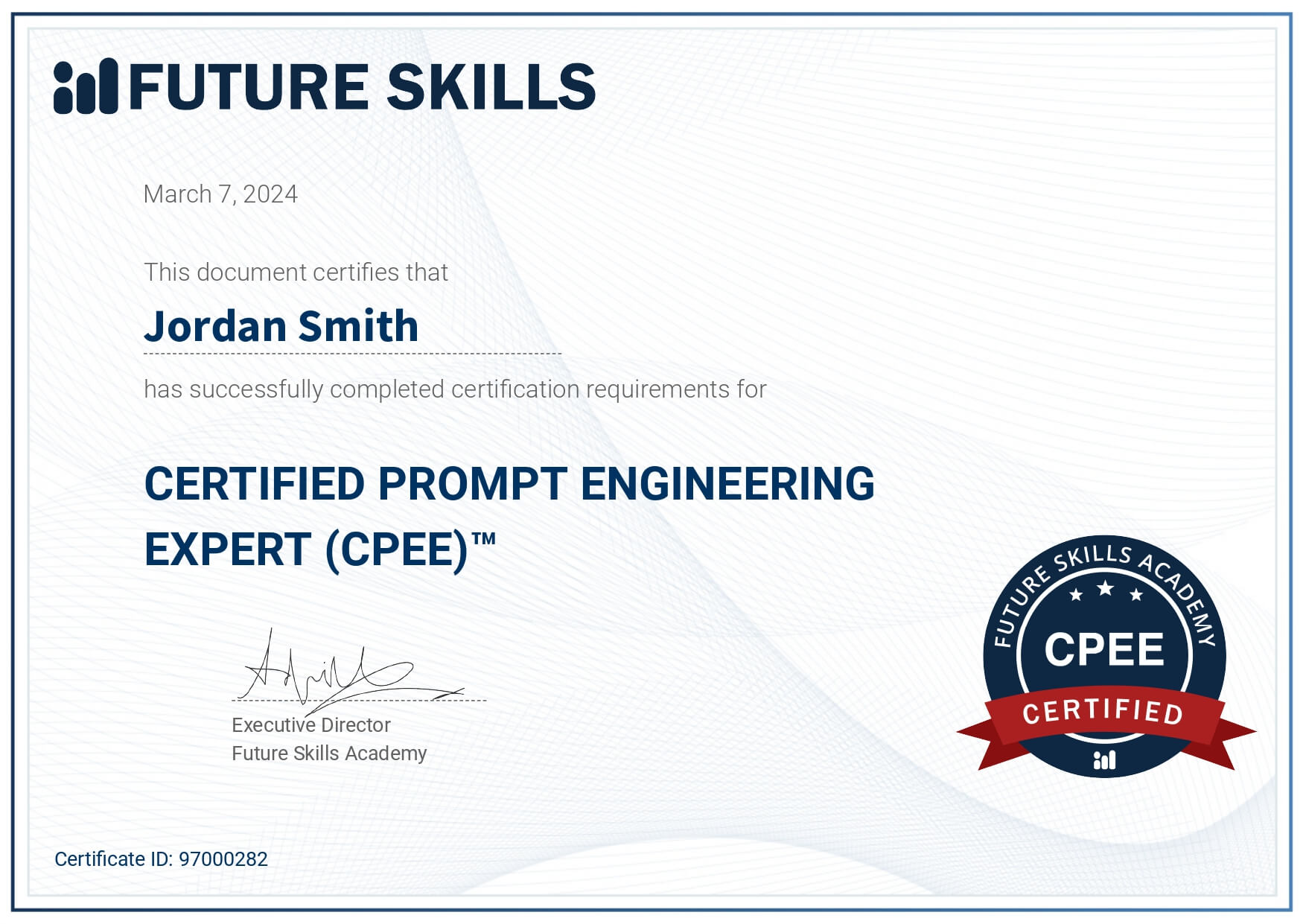 Certified Prompt Engineering Expert (CPEE)™