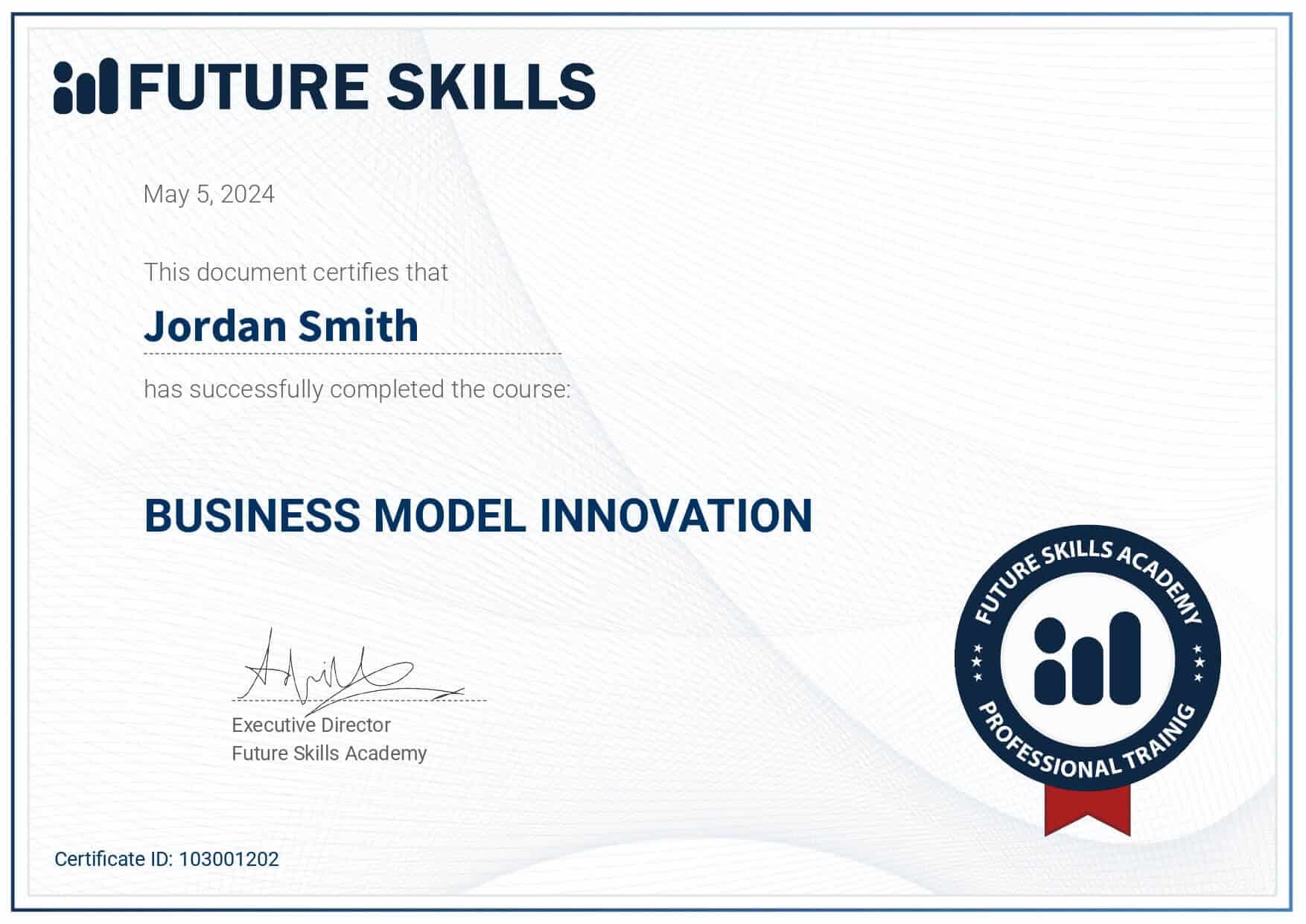 Business Model Innovation course
