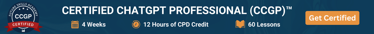 Certified ChatGPT Professional