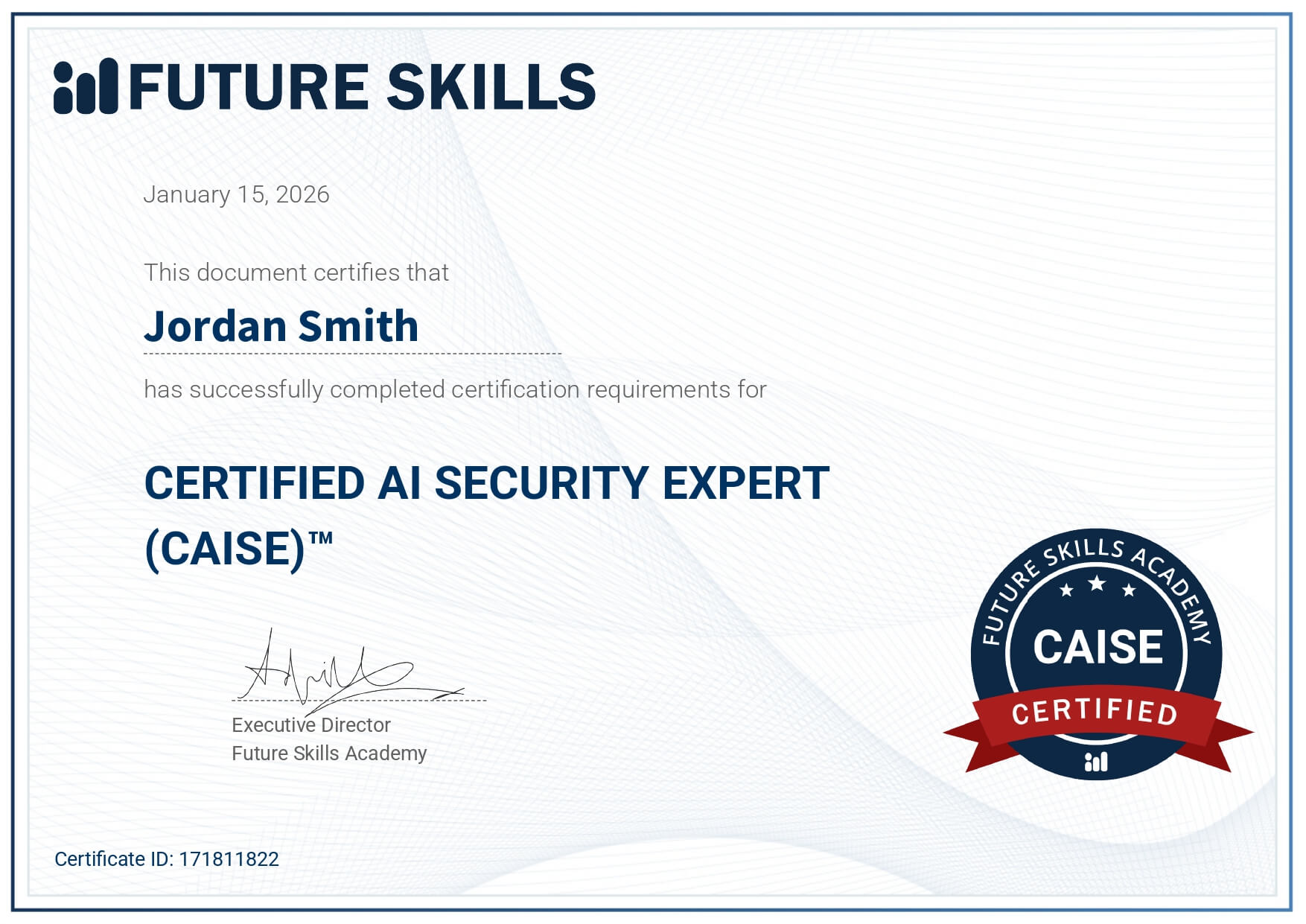 ai security certification